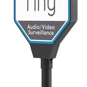 Ring solar security sign